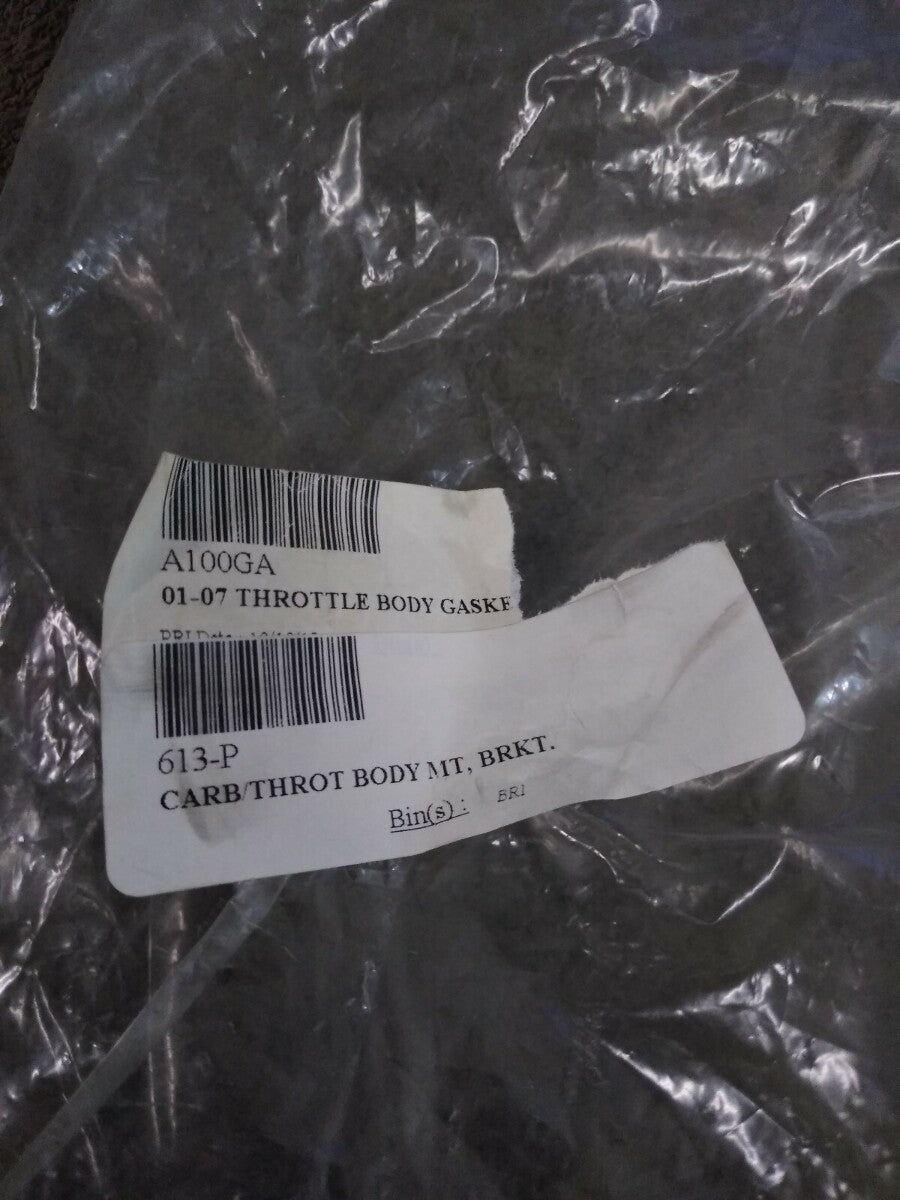 NEW Harley Davidson Carb Throttle Body Bracket A100GA / Black / '01-'07 / 613-P