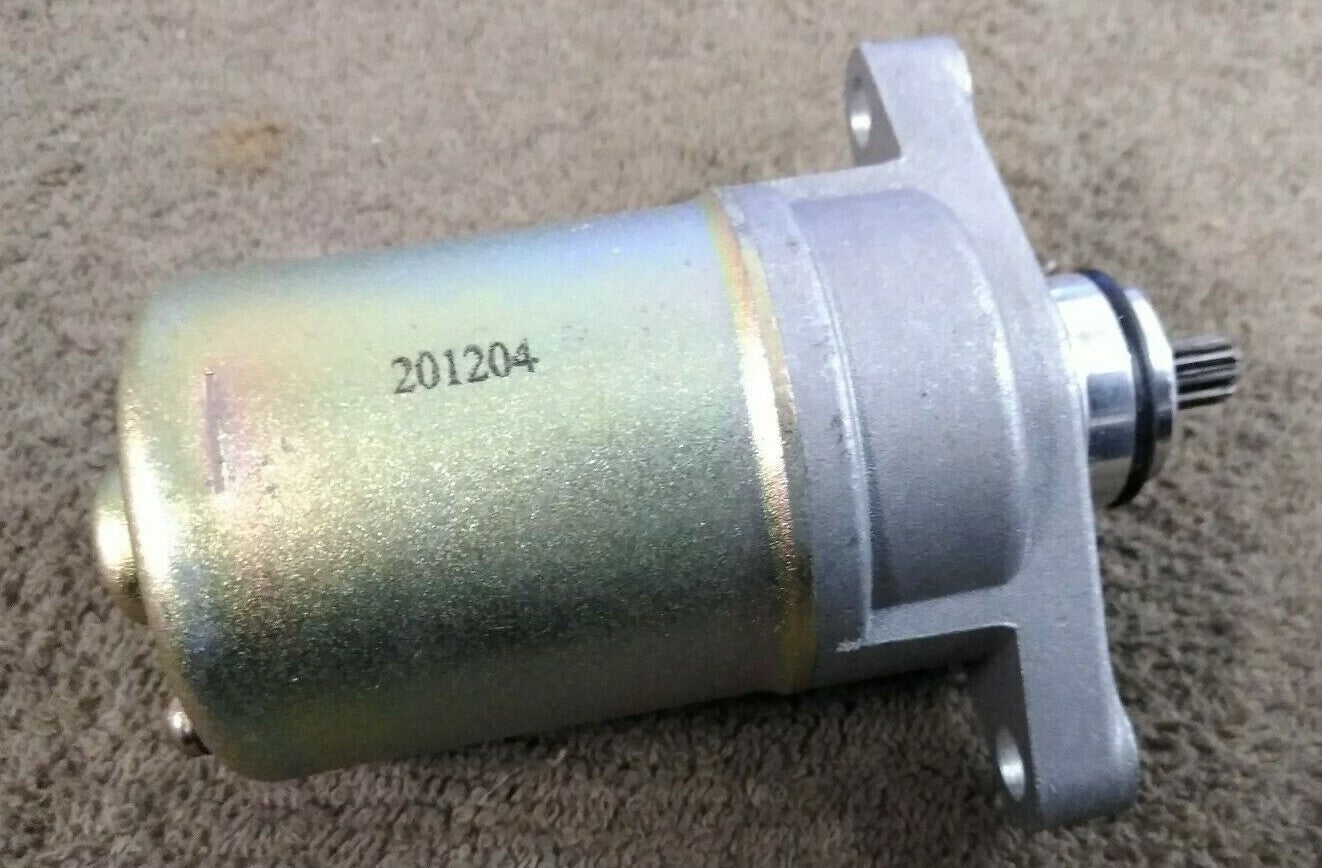 NEW Outside / 4-Stroke Starter Motor 10T Gy6 50Cc / 07-0104