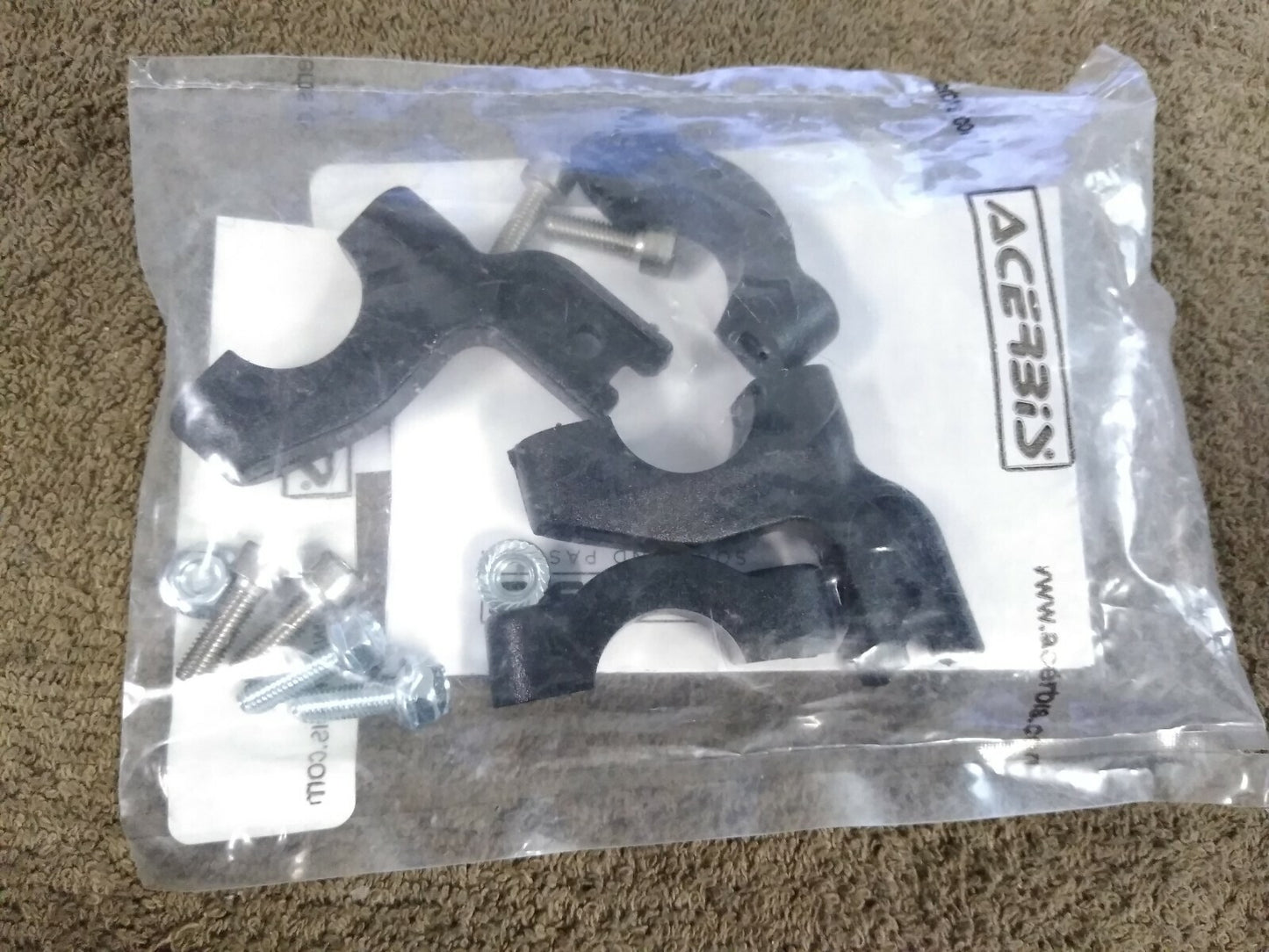 NEW ACERBIS UNIKO HANDGUARDS PLASTIC MOUNTING KIT / 2041800001