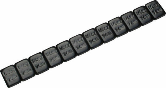 NEW K&L Adhesive Backed WHEEL WEIGHTS STEEL BLACK 1/4oz QTY: 36 / 08-0455