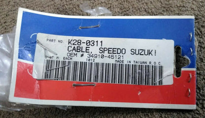 NEW Suzuki Speedometer Cable / K28-0311