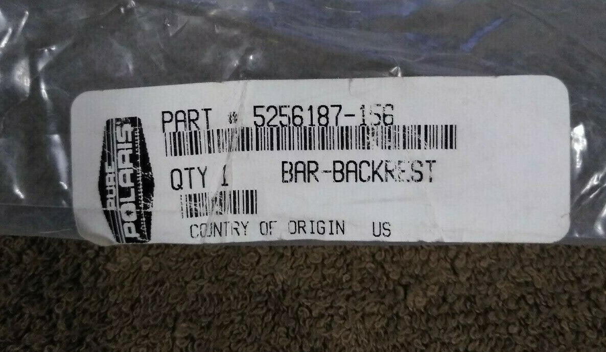 NEW Polaris / Chrome Backrest Bar / Snowmobile / 5256187-156