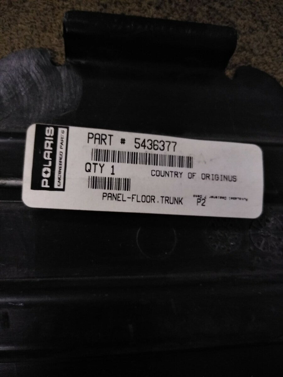 NEW Polaris ATV Floor Trunk Panel P2 / Black / 5436377