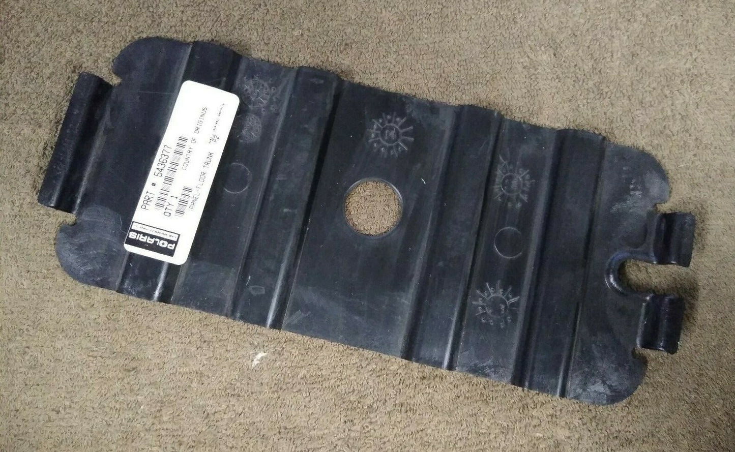 NEW Polaris ATV Floor Trunk Panel P2 / Black / 5436377