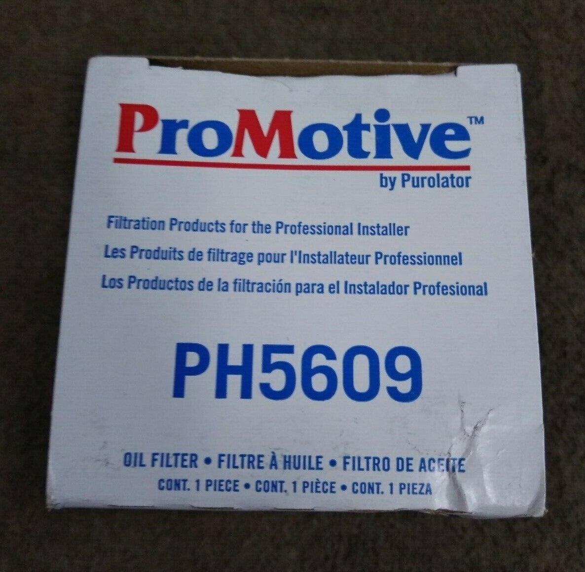 NEW ProMotive Oil Filter / PH5609 / CH10158 / V087 / P968