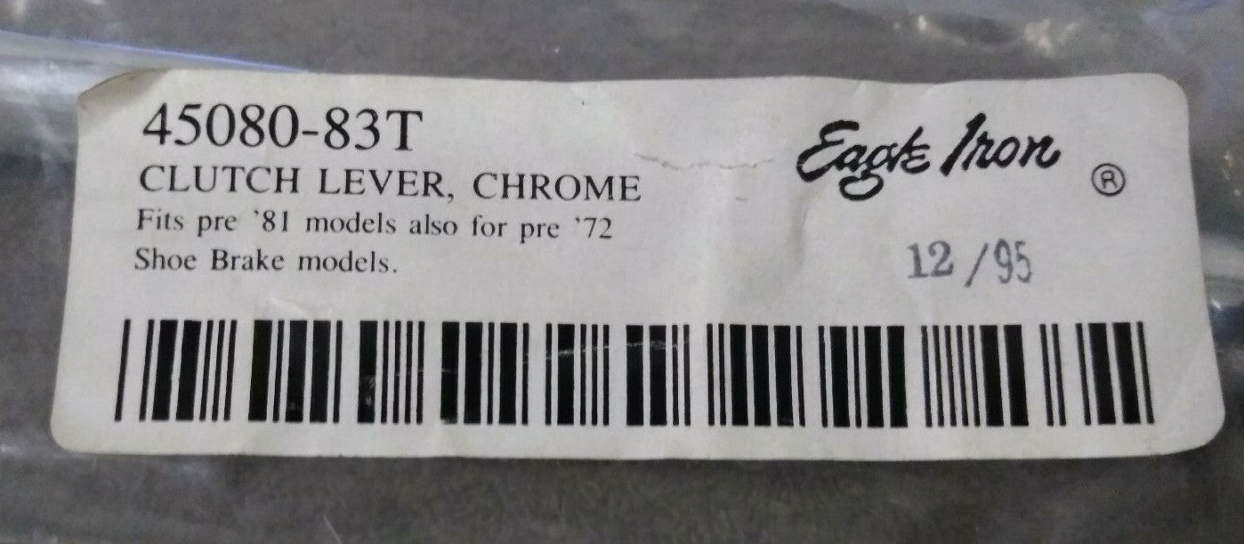 NEW Eagle Iron Clutch Lever / Chrome / 45080-83T / Harley Davidson Fitments