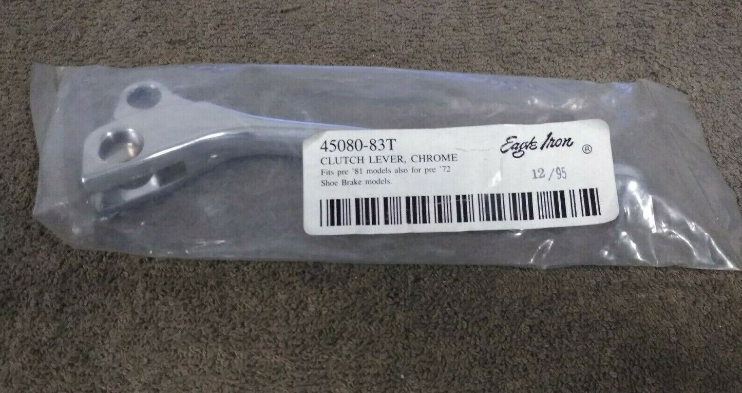 NEW Eagle Iron Clutch Lever / Chrome / 45080-83T / Harley Davidson Fitments