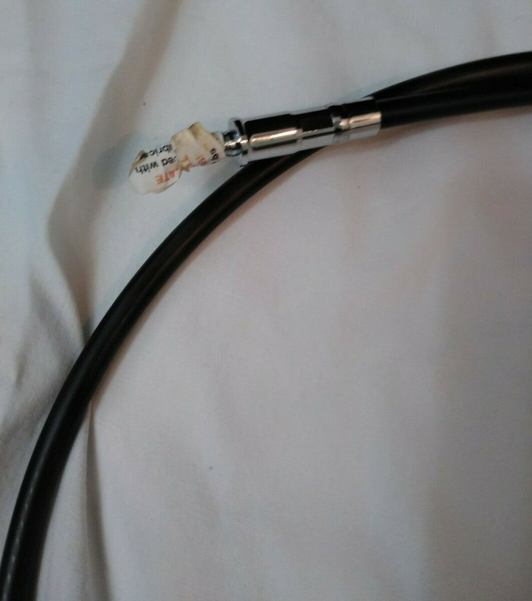 NEW Drag Specialties / Vinyl High Efficiency Clutch Cable / Black / 0652-1407