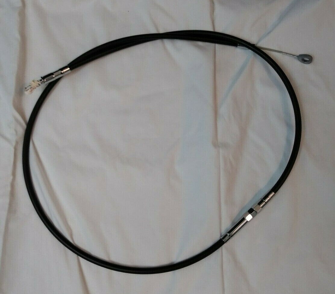 NEW Drag Specialties / Vinyl High Efficiency Clutch Cable / Black / 0652-1407