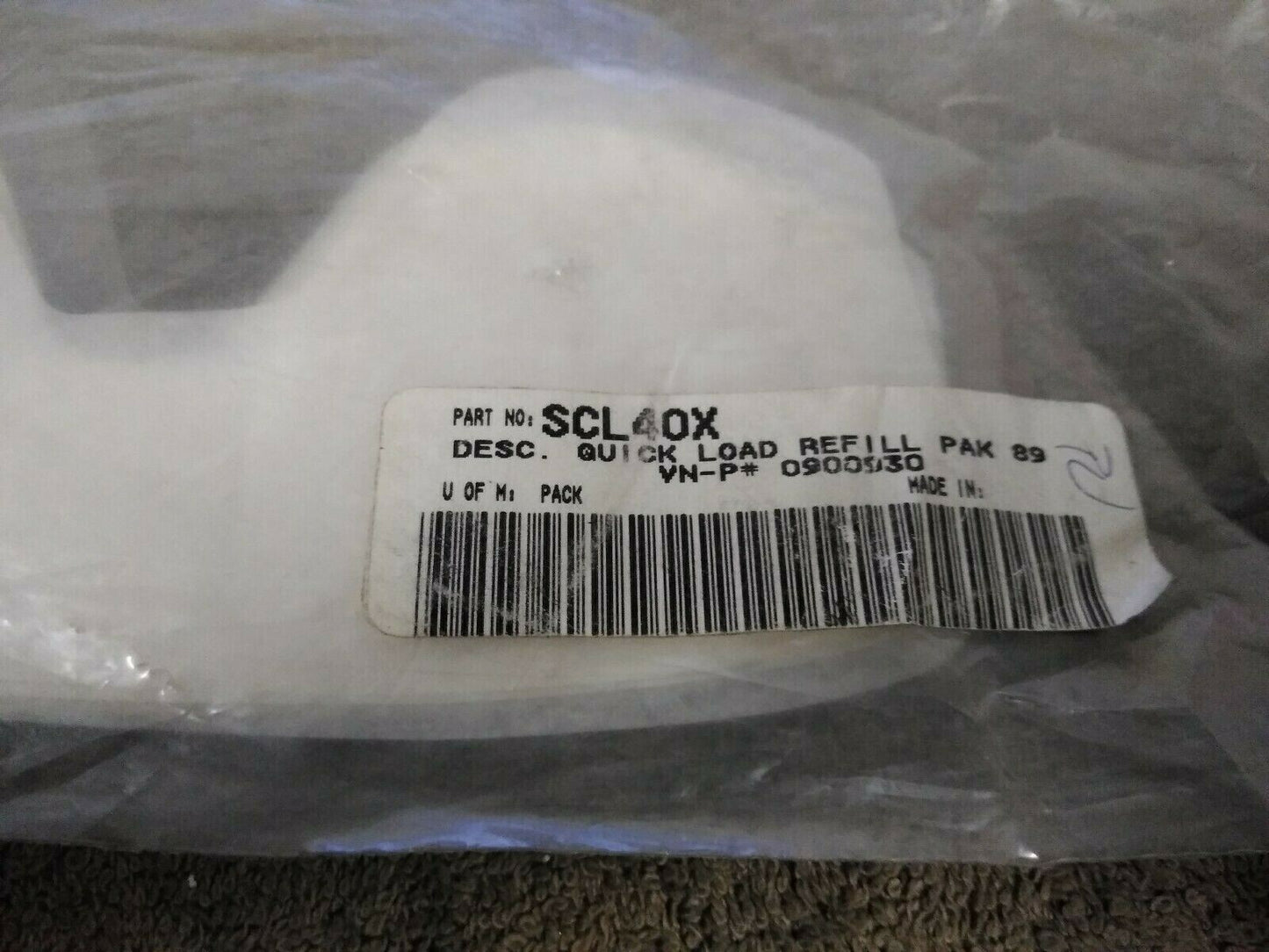 NEW Scott Quick Load Tear Off Refills / SCL40X / 0900930 / QTY: 20