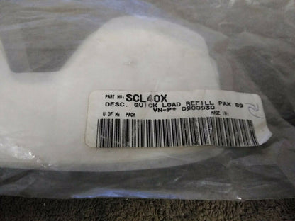 NEW Scott Quick Load Tear Off Refills / SCL40X / 0900930 / QTY: 20