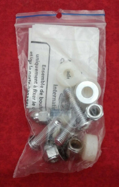 NEW Attache Dossier Aero Backrest Mounting Kit / VT-1100 / 01-268 / Chrome
