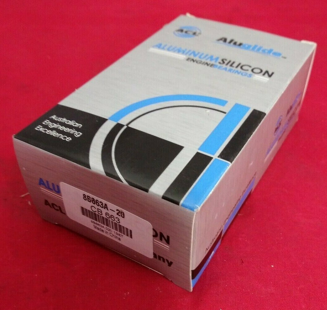 NEW Aluglide Aluminum Silicon Engine Bearings CB 663 / 8B663A-20