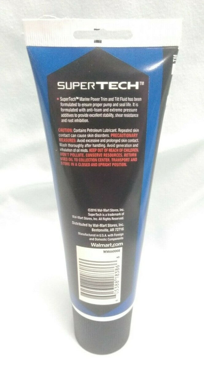 NEW Super Tech WM660008 Marine Power Trim and Tilt Fluid / 8 oz