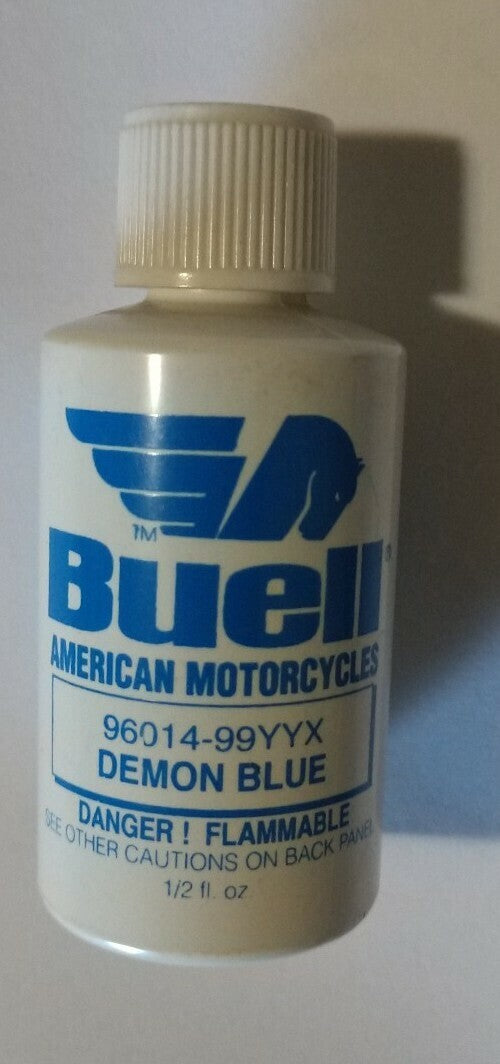 NEW Buell American Motorcycles Touch Up Paint 1/2 fl oz./ 96014-99YYX Demon Blue