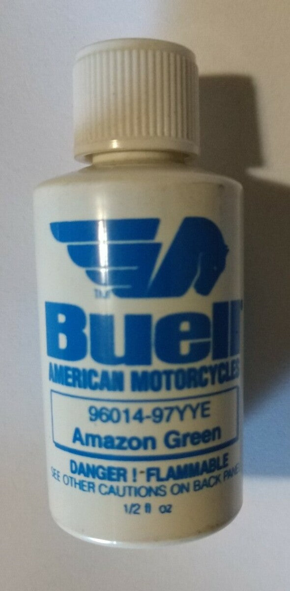 NEW Buell America Motorcycles Touch Up Paint 1/2 fl oz./96014-97YYE Amazon Green
