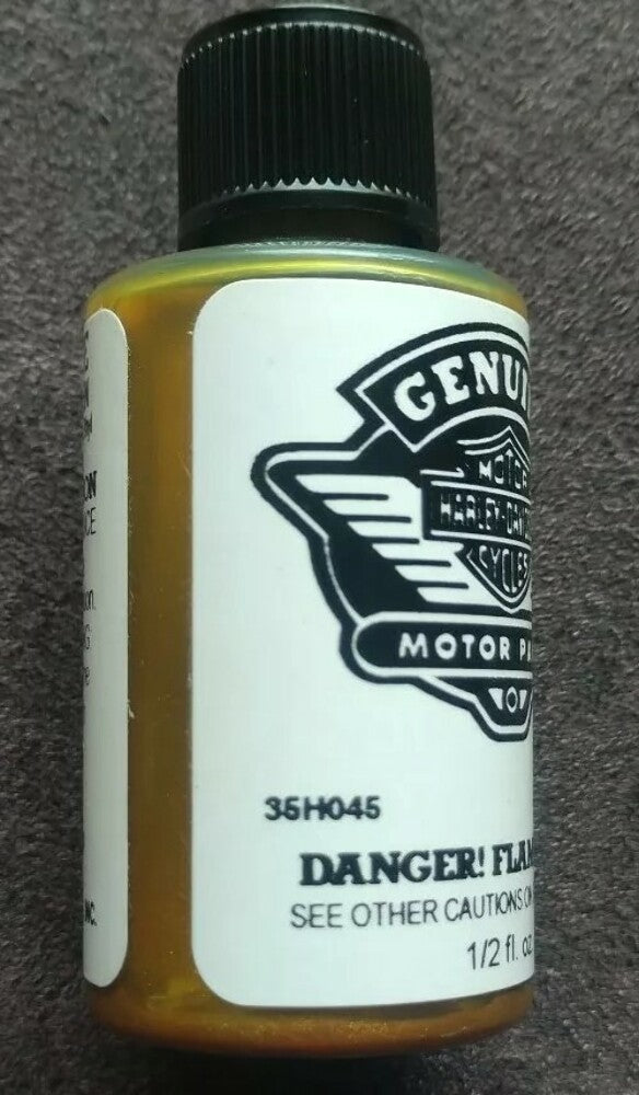 NEW Harley Davidson Touch Up Paint 1/2 fl oz. / 36H045 Yellow Basecoat