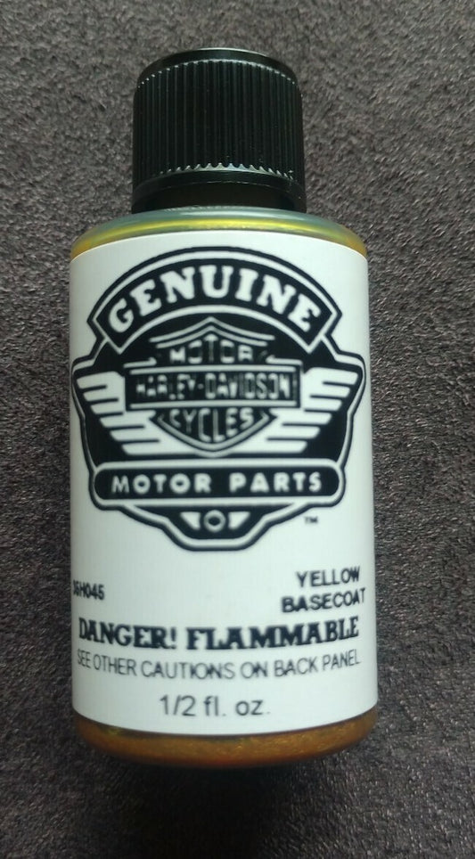 NEW Harley Davidson Touch Up Paint 1/2 fl oz. / 36H045 Yellow Basecoat