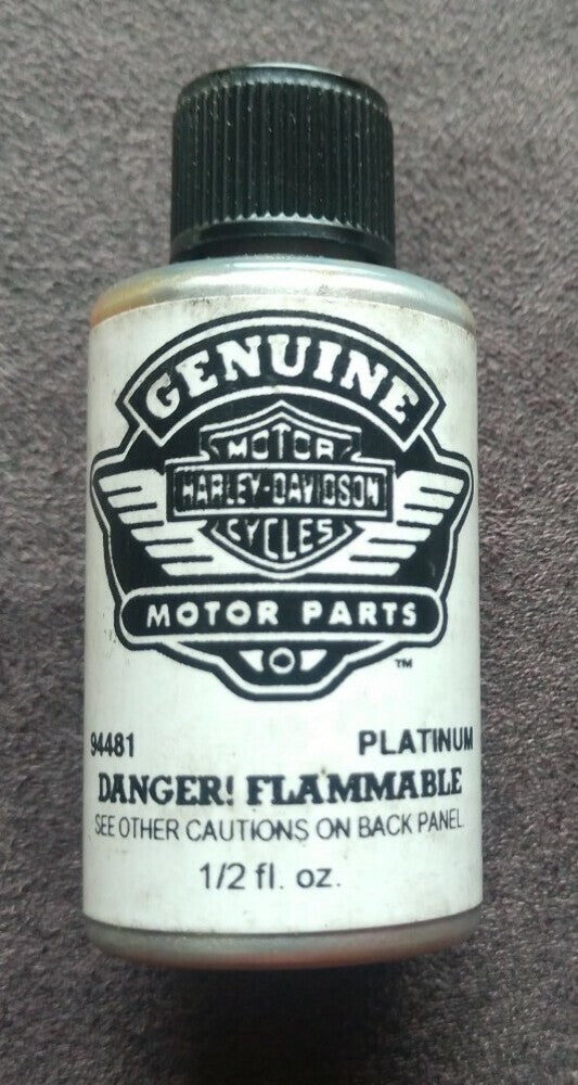 NEW Harley Davidson Touch Up Paint 1/2 fl oz. / 94481 Platinum