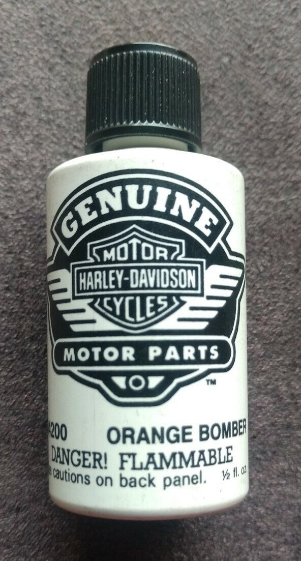 NEW Harley Davidson Touch Up Paint 1/2 fl oz. / 94200 Orange Bomber