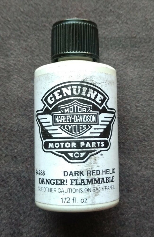 NEW Harley Davidson Touch Up Paint 1/2 fl oz. / 94288 Dark Red Helix