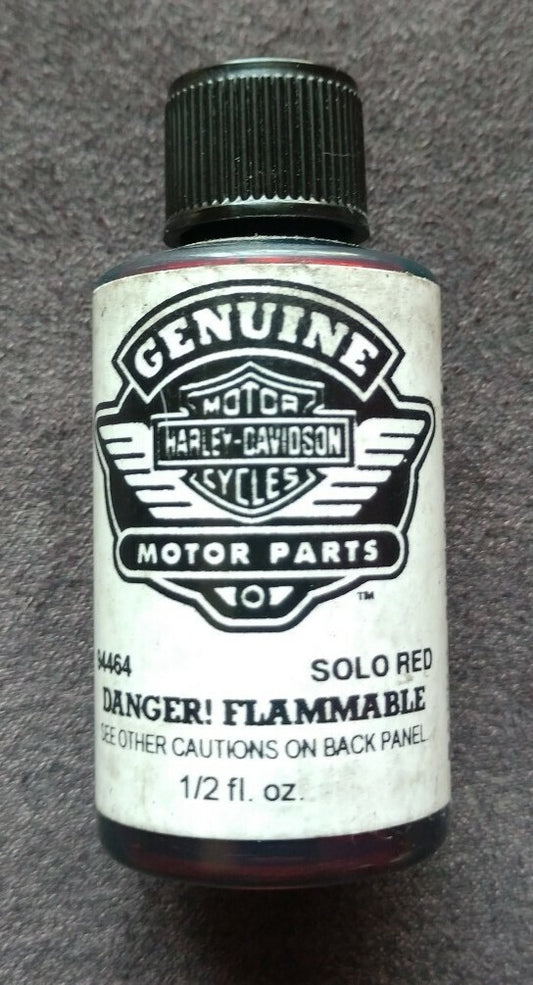 NEW Harley Davidson Touch Up Paint 1/2 fl oz. / 94464 Solo Red