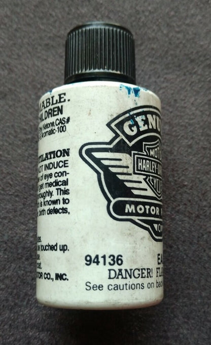 NEW Harley Davidson Touch Up Paint 1/2 fl oz. / 94136 Eagle Blue