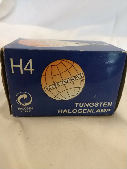 New Universal Brand All Weather Blue Light Bulb H4 12V 60/55W P/N 4720AWB QTY 1