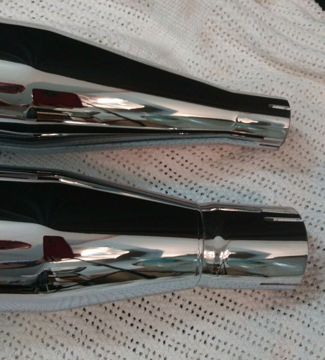 NEW RC Exhaust Can 117 Chrome With Blitz-B / Motorcycle / RCX117C-04B