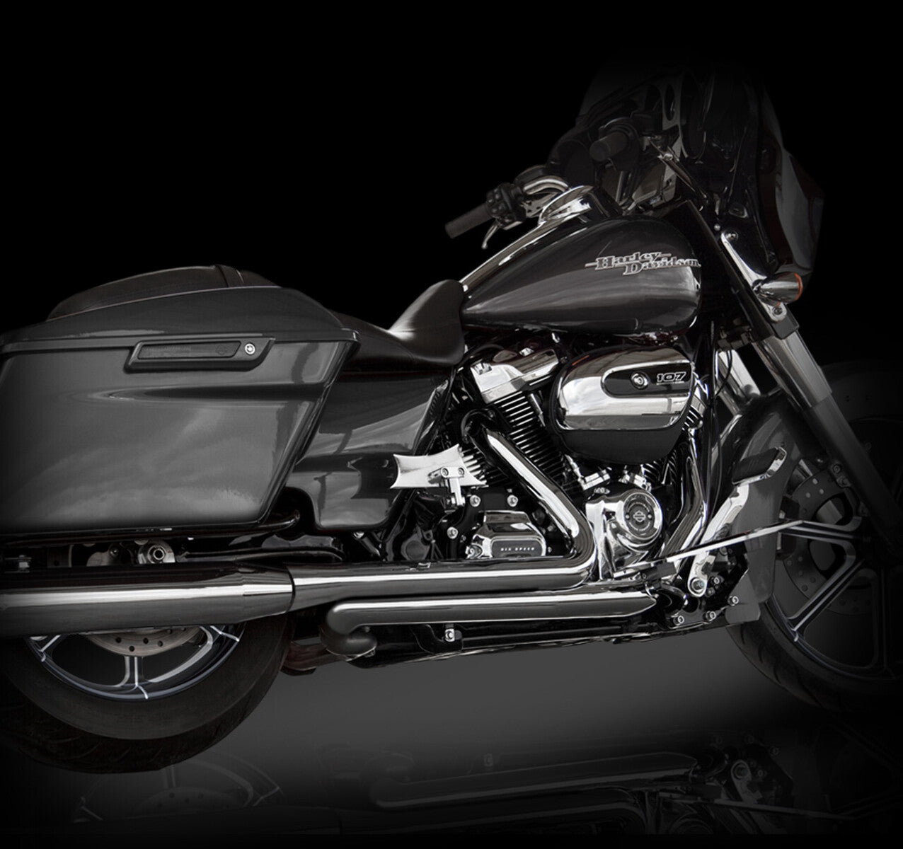 NEW RC Exhaust Can 117 Chrome With Blitz-B / Motorcycle / RCX117C-04B