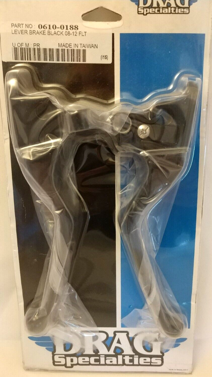 NEW GENUINE Drag Specialties Lever Brake Matte Black 08-12 FLT P/N 0610-0188