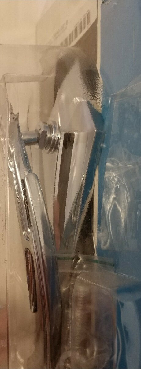 New GENUINE Drag Specialties Mirror Chrome Lance W/Sickle Stem P/N 0640-0218