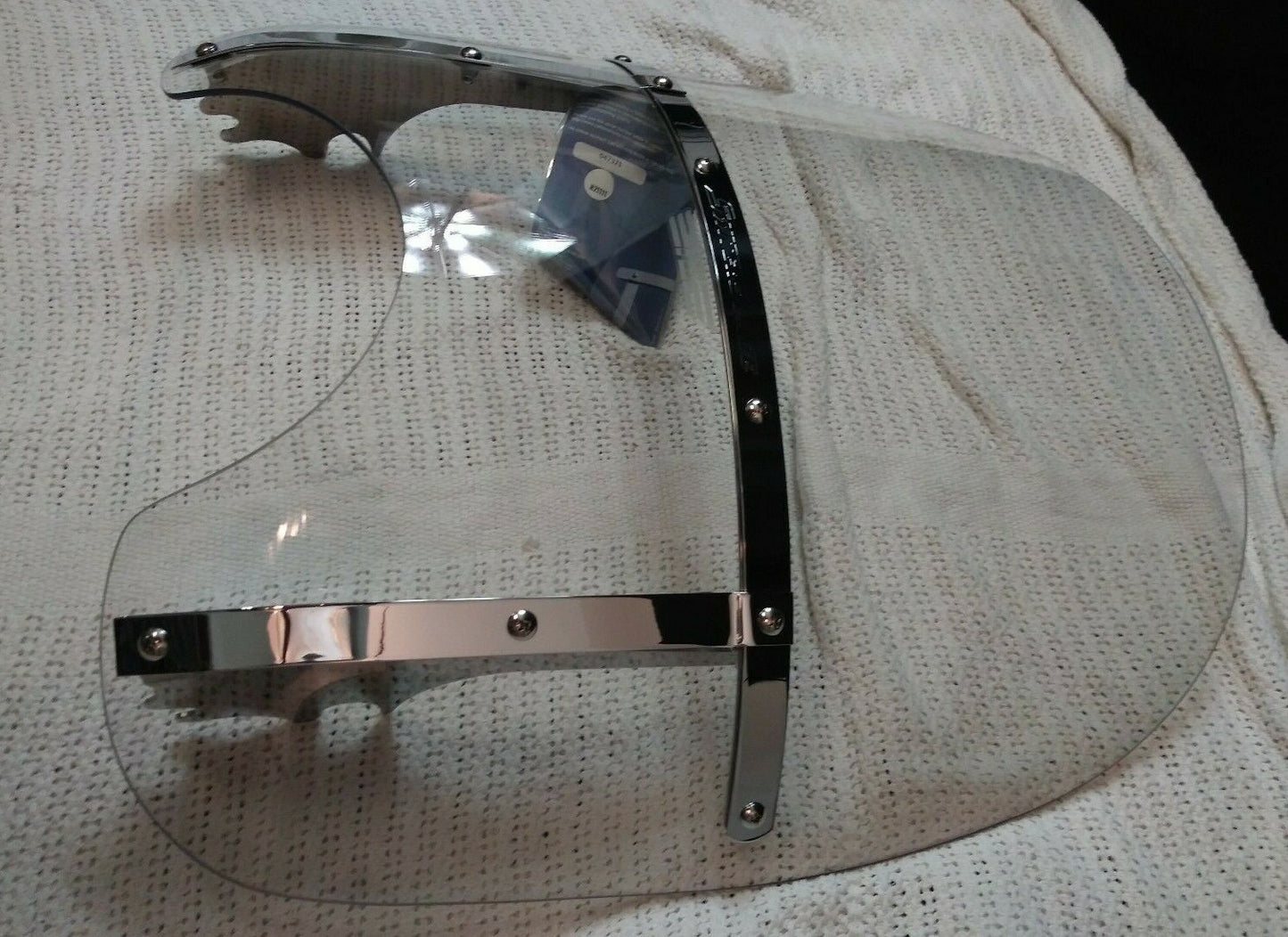 NEW National Cycle SwitchBlade 2-Up Quick Release Windshield / N21111 / Clear