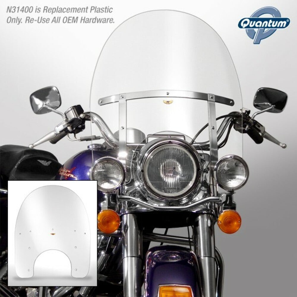 NEW National Cycle Replacement Screen for FLHR/FLHRC / N31400 / Clear