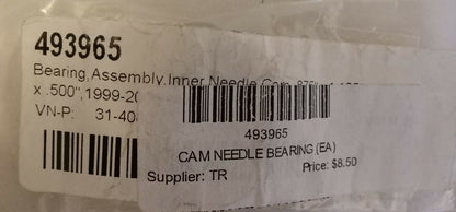 NEW Bearing Assembly Inner Needle Cam .875" x 1.125" x 500", 199-2006 / 493965