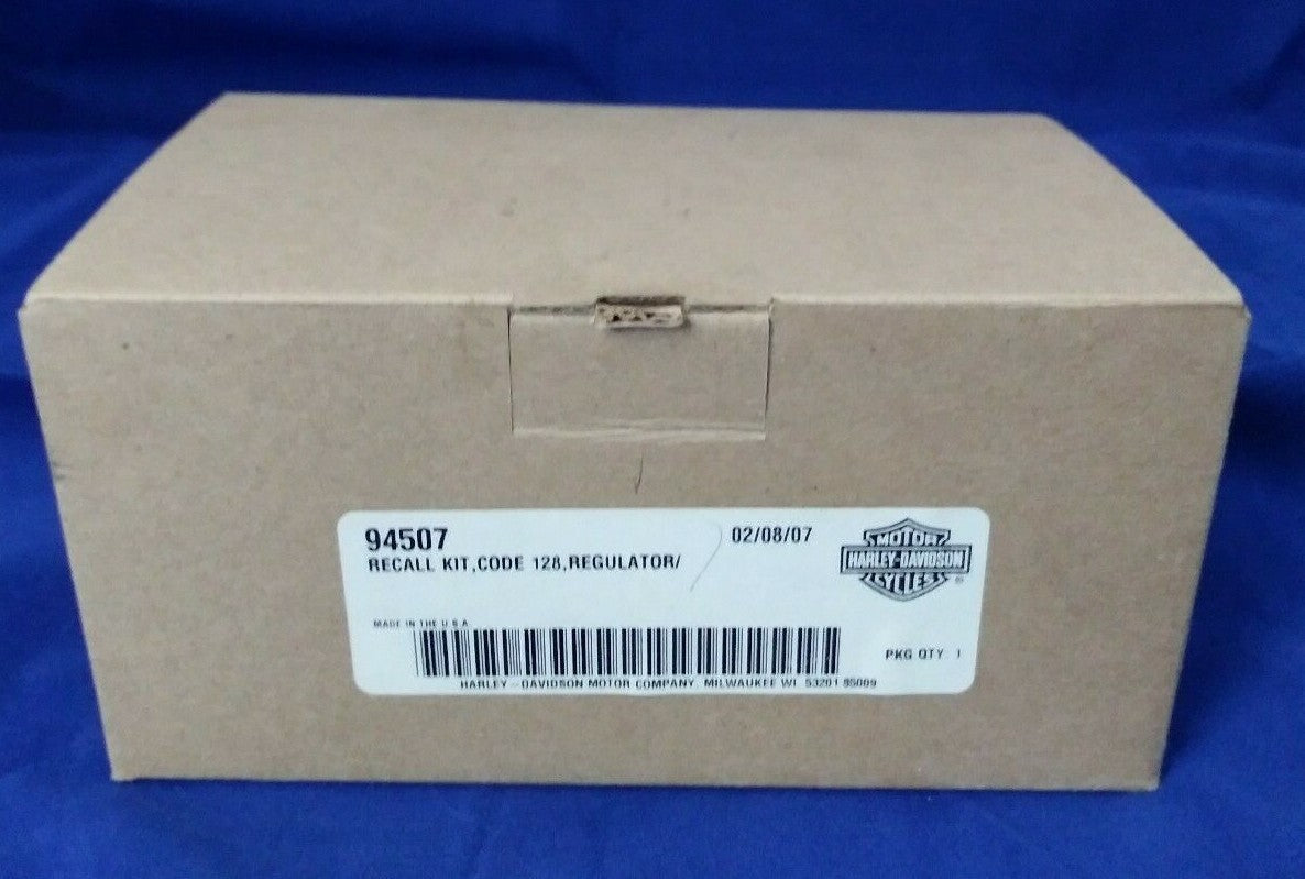 NEW Harley Davidson / Recall Kit / Code 128 / Regulator / 94507