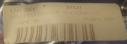 New Magnum 27" Polished Stainless Designer Upper DOT Brake 35° 10mm / 57127