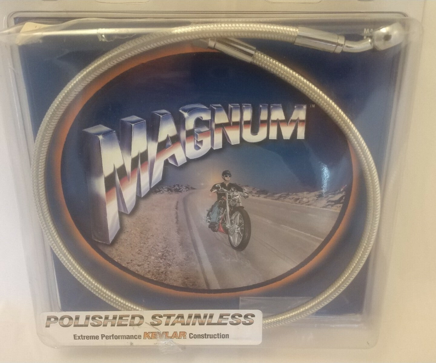 New Magnum 27" Polished Stainless Designer Upper DOT Brake 35° 10mm / 57127