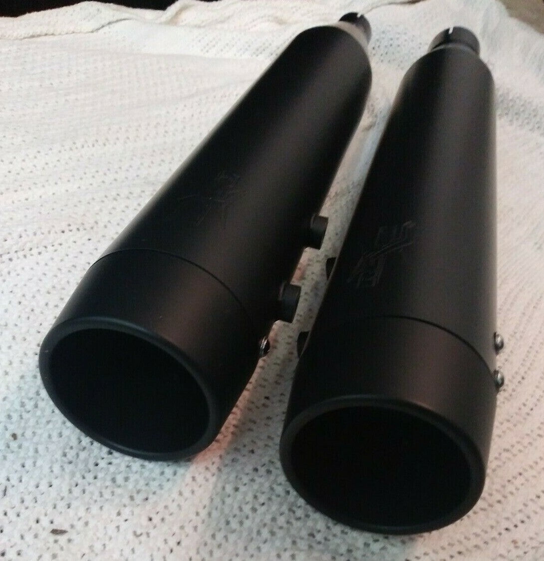NEW RC Exhaust Can 117 Black With Blitz-B / Motorcycle / RCX117B-04B