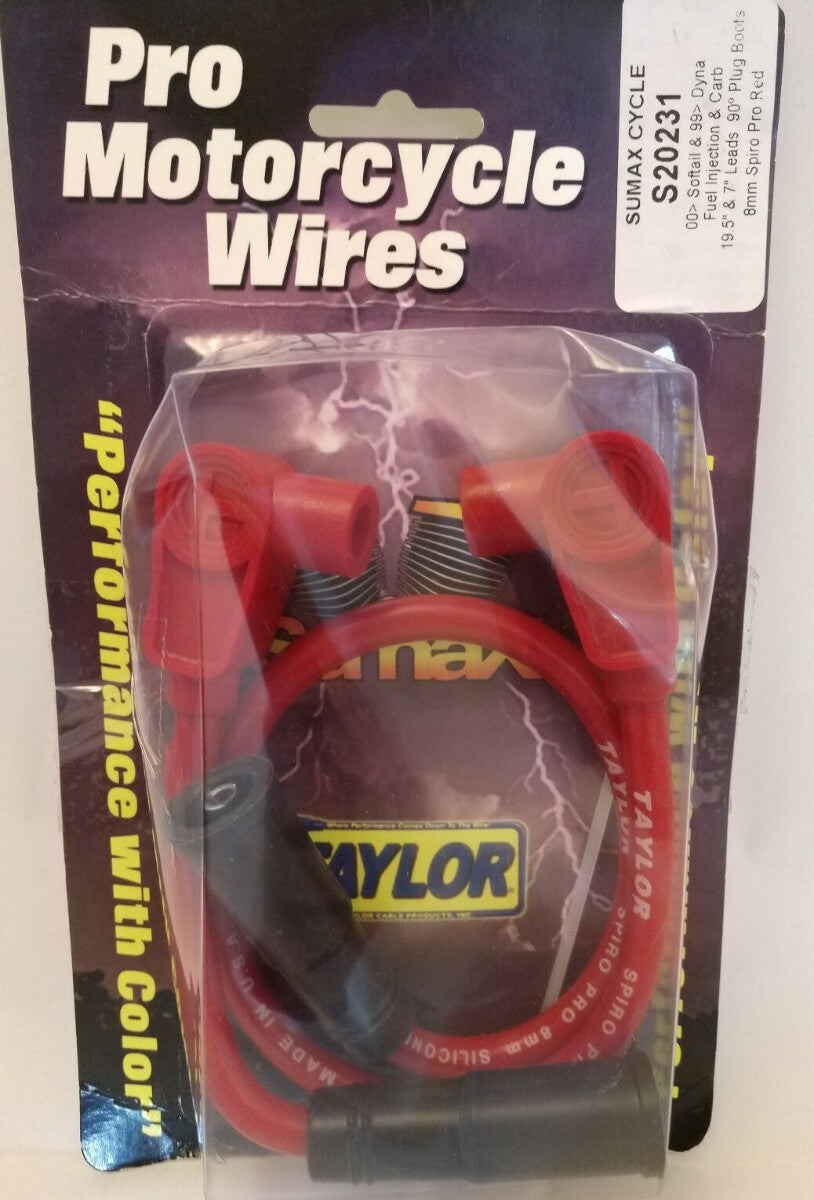 NEW Sumax Cycle S20231 Dyna Fuel Injection & Carb19.5" & 7" Leads 90 Plug Boots