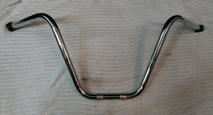 NEW CHROME 12" BURLY BARS NARROW BOTTOM APE HANGER 1" HANDLEBARS