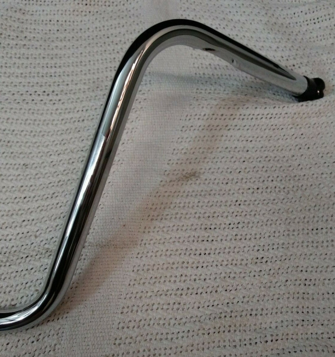 NEW CHROME 12" BURLY BARS NARROW BOTTOM APE HANGER 1" HANDLEBARS