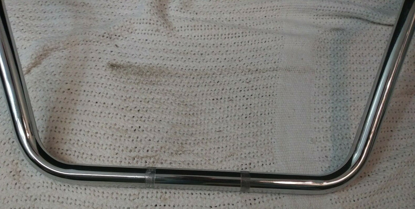 10" Chrome Motorcycle Handlebars / W36" CW 16" PB 11" R 10"