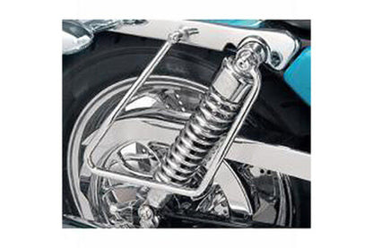 NEW Drag Specialties CHROME SADDLEBAG SUPPORT BRACKETS / 3501-0159