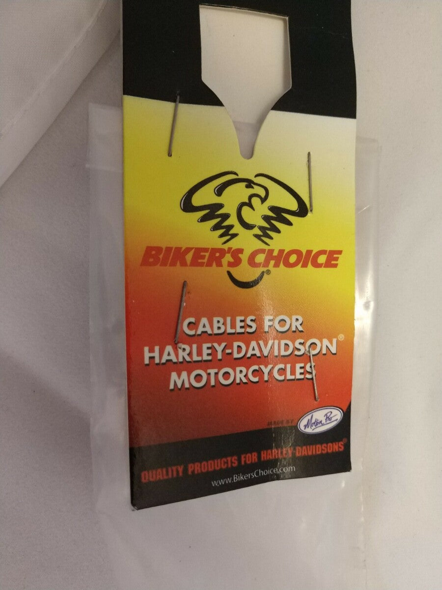 NEW Biker's Choice Black Vinyl Idle Cable / 06-0269