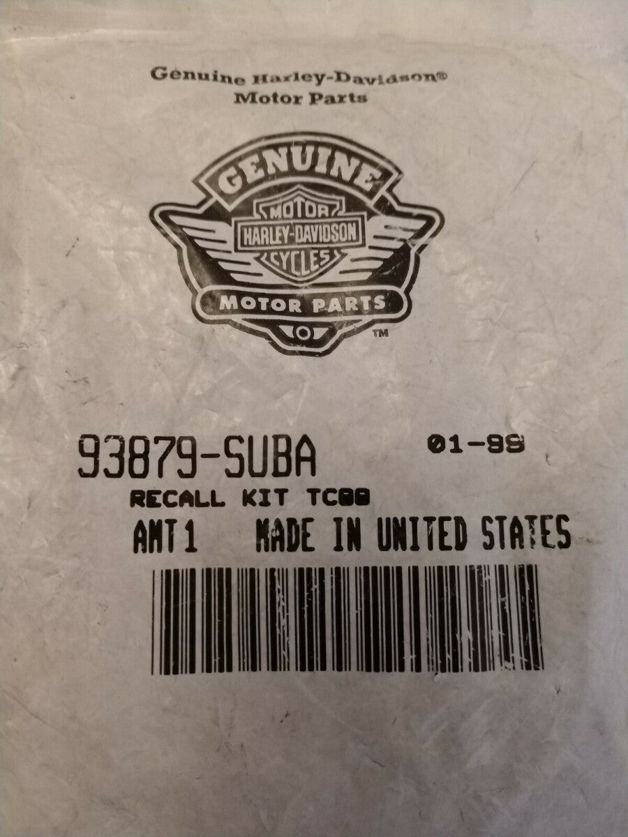 NEW Genuine Harley Davidson Recall Kit, Twin Cam 88 / 93879-SUBA