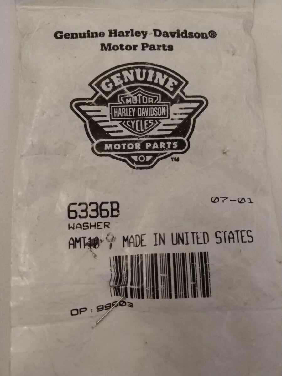 NEW Genuine Harley Davidson Washer / 6336B Set of 4