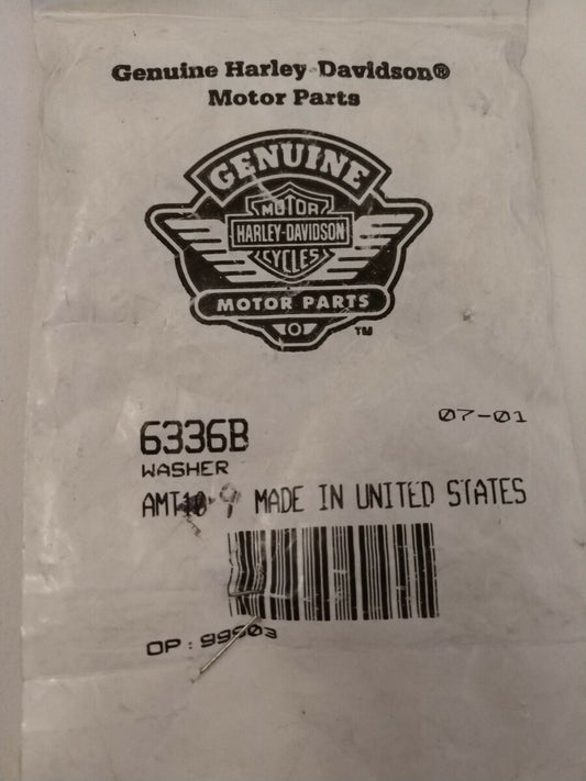 NEW Genuine Harley Davidson Washer / 6336B Set of 4