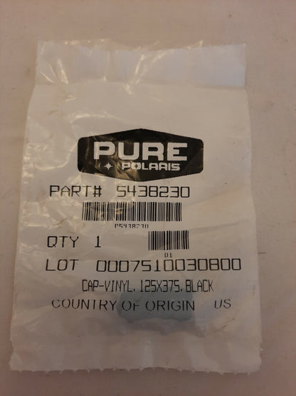 NEW Polaris Cap-Vinyl 125 x 375 Black / 5438230