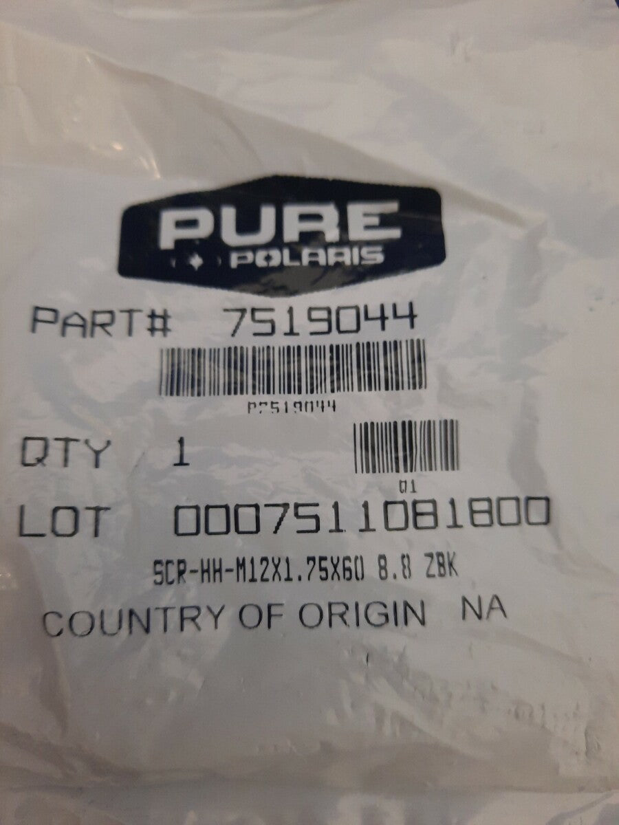 Lot of 2 NEW Victory Polaris SCR - HH - M12x1, 75x60, 8.8 ZBK / 7519044